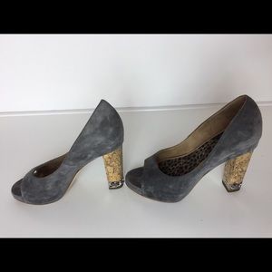 Channel heels open toe